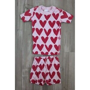Hanna Anddersson Heart Short Pajamas, 4T (U2)